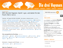 Tablet Screenshot of die-drei-vogonen.de